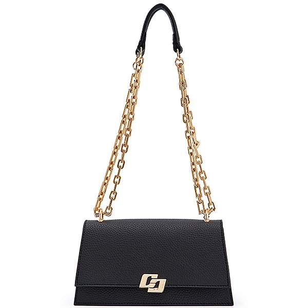 Bolsa Crossbody Colcci Icon Chain VE24 Preto Feminino