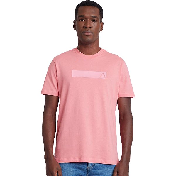 Camiseta Aramis Tarja VE24 Rosa Masculino