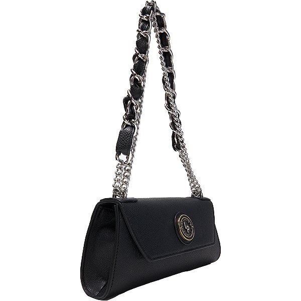 Bolsa Crossbody Easy Lança Perfume Icon AV24 Preto Feminino