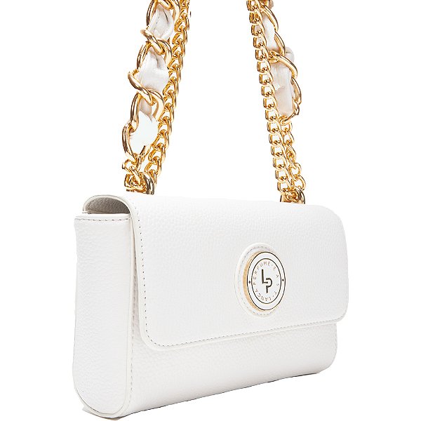Bolsa Crossbody Easy Lança Perfume Alça AV24 Branco Feminino