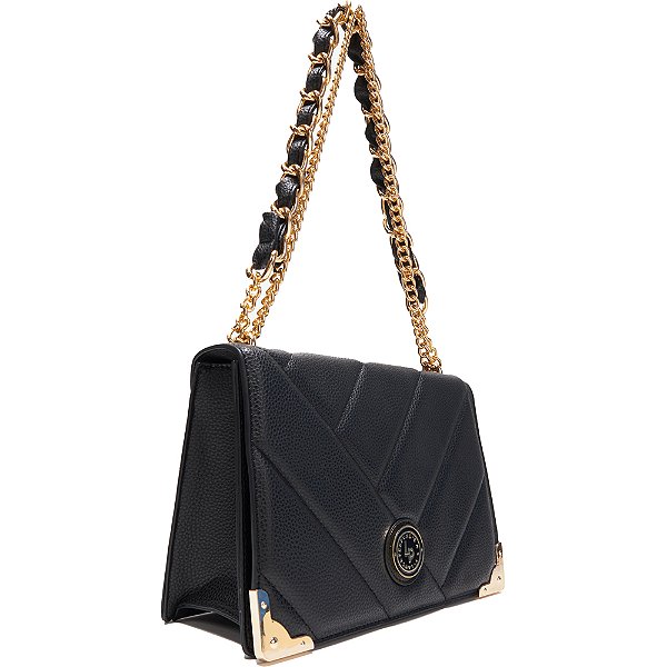 Bolsa Shoulder Easy Lança Perfume AV24 Preto Feminino