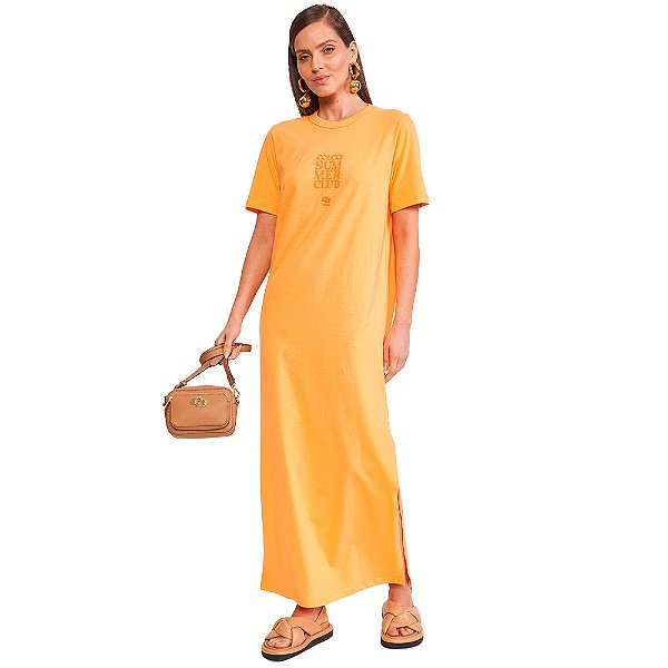 Vestido Colcci Dress VE24 Laranja Feminino