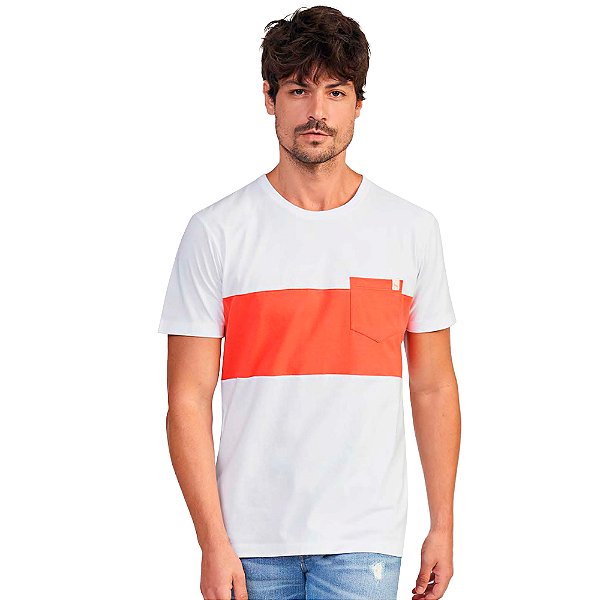 Camiseta Acostamento Casual VE24 Branco Masculino