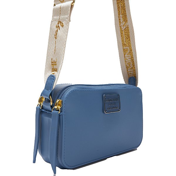 Bolsa Crossbody Easy Lança Perfume Alça AV24 Azul Feminino