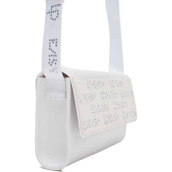 Bolsa Crossbody Easy Lança Perfume AV24 Off White Feminino