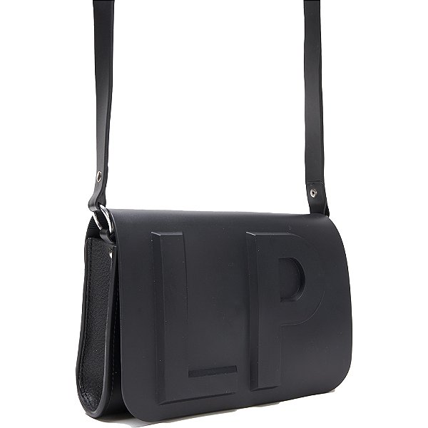Bolsa Crossbody Lança Perfume Tampa AV24 Preto Feminino