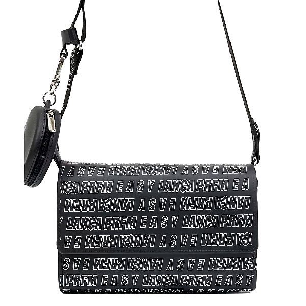 Bolsa Easy Lança Perfume Crossbody AV24 Preto Feminino