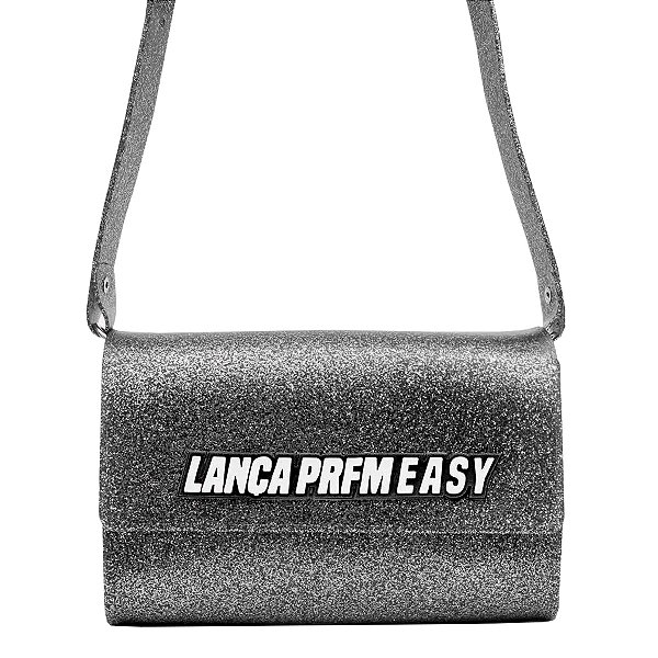 Bolsa Crossbody Easy Lança Perfume Glttr AV24 Preto Feminino