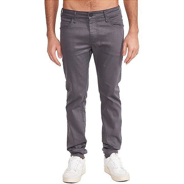 Calça Colcci Felipe Skinny VE24 Cinza Masculino