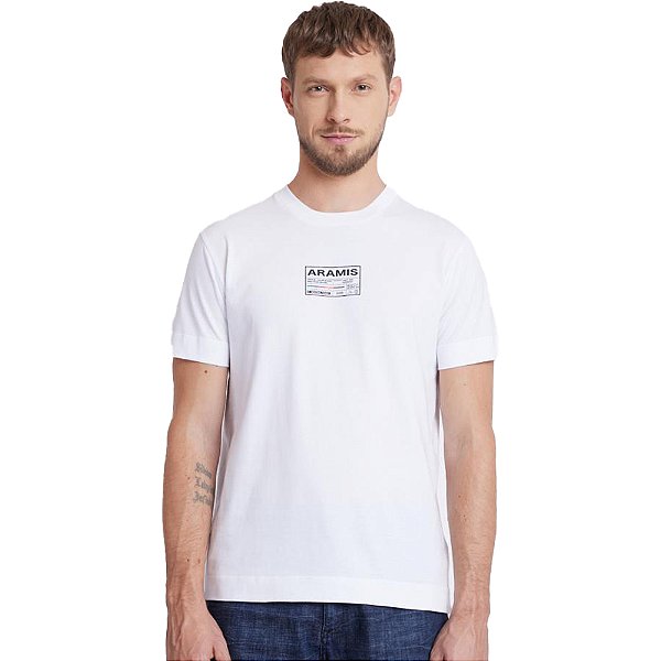 Camiseta Aramis Spectrum VE24 Branco Masculino