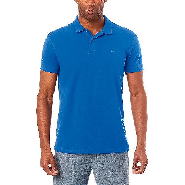 Camisa Polo Colcci Basic AV24 Azul Masculino