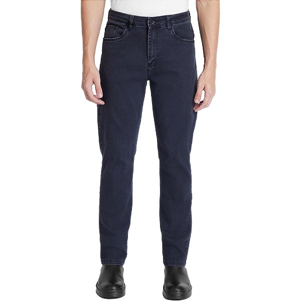 Calça Jeans Aramis Regular Stone VE24 Preto Masculino