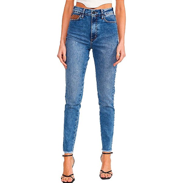 Calça Jeans Colcci Bruna AV24A Azul Feminino