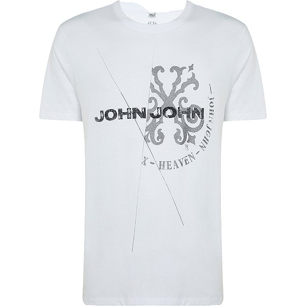 Camiseta John John Authentic VE24 Branco Masculino