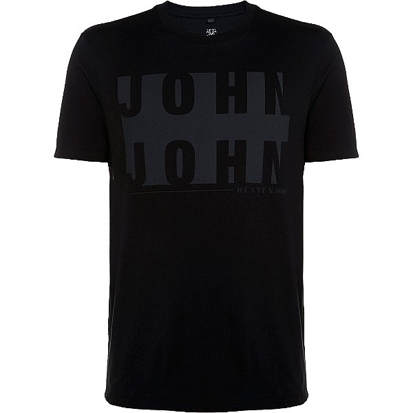 Camiseta John John Tgl VE24 Preto Masculino