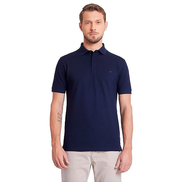 Camisa Polo Aramis Piquet Colorfix VE24 Marinho Masculino