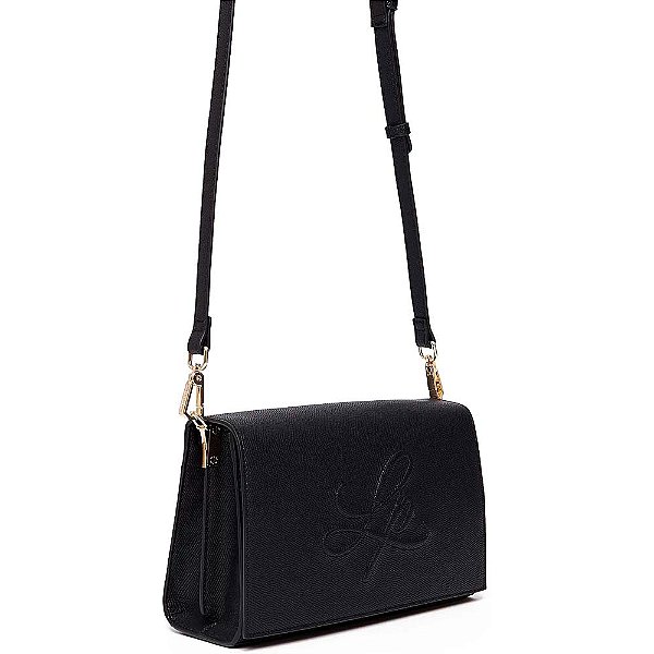 Bolsa Crossbody Lança Perfume Relevo OU24 Preto Feminino