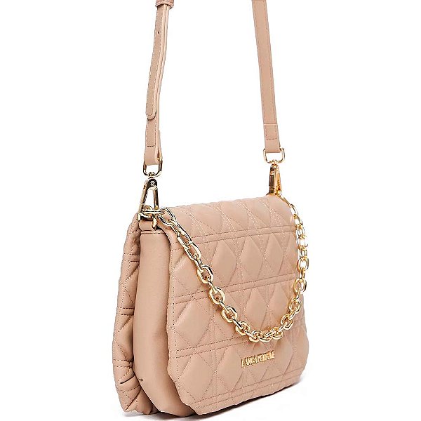 Bolsa Shoulder Lança Perfume Matelasse OU24 Marrom Feminino