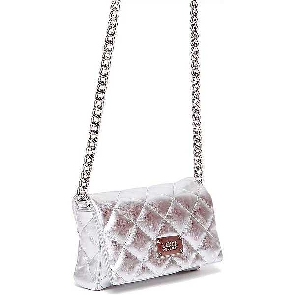 Bolsa Crossbody Lança Perfume Small OU24 Prata Feminino