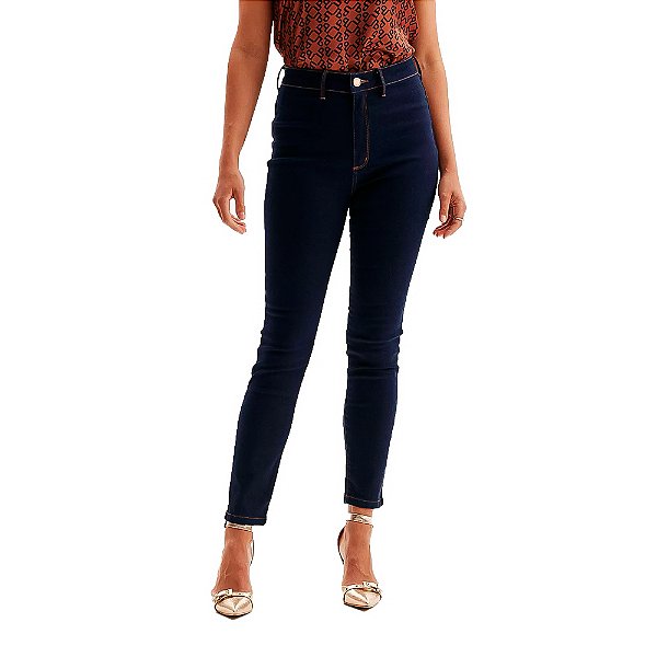 Calça Jeans Easy Lança Perfume Jegging SH OU24 Azul Feminino