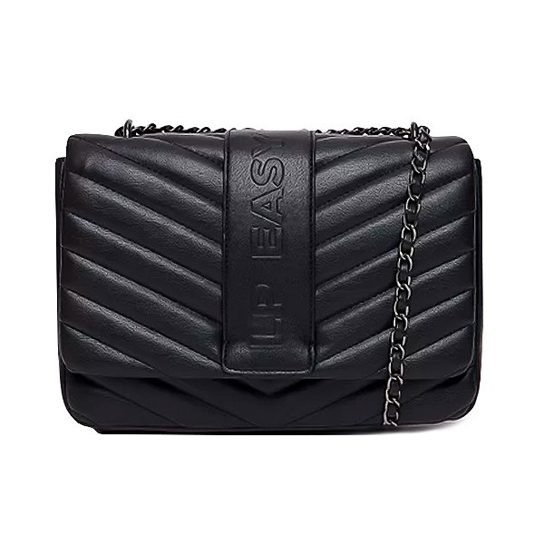 Bolsa Shoulder Easy Lança Perfume OU24 Preto Feminino