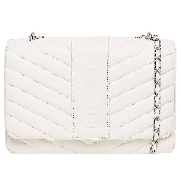 Bolsa Shoulder Easy Lança Perfume OU24 Off White Feminino