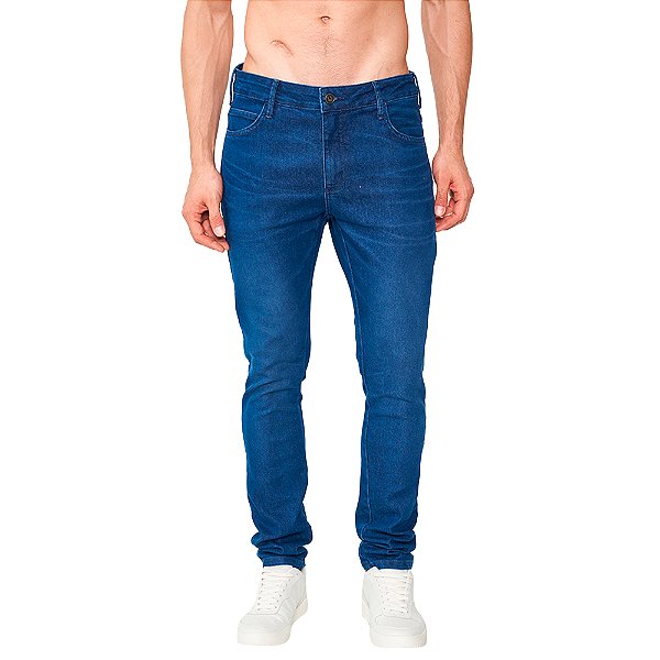 Calça Jeans Colcci Felipe Skinny OU24A Azul Indigo Masculino