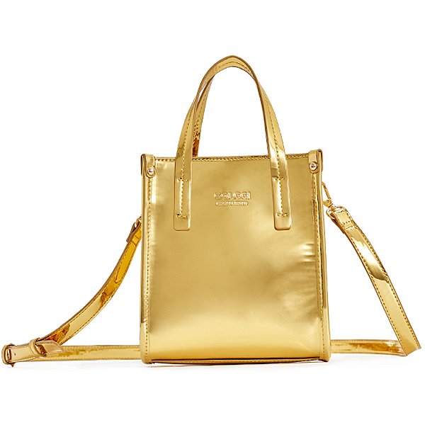 Bolsa Crossbody Colcci Spechio OU24 Dourado Feminino