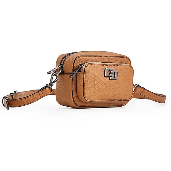 Bolsa Camera Bag Colcci Iconic OU24 Marrom Feminino