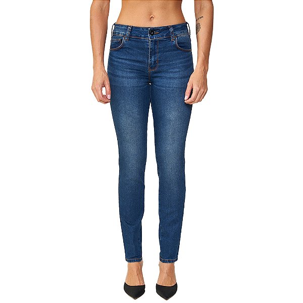 Calça Jeans Colcci Bia OU24B Azul Indigo Feminino