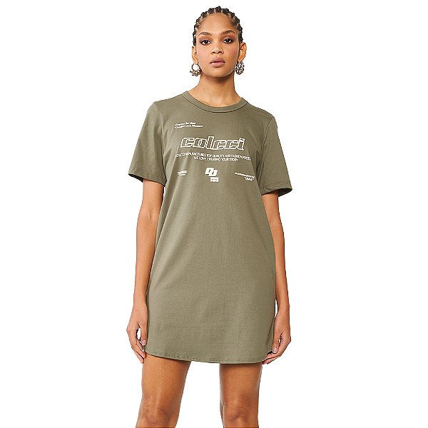 Vestido Colcci Dress OU24 Verde Feminino