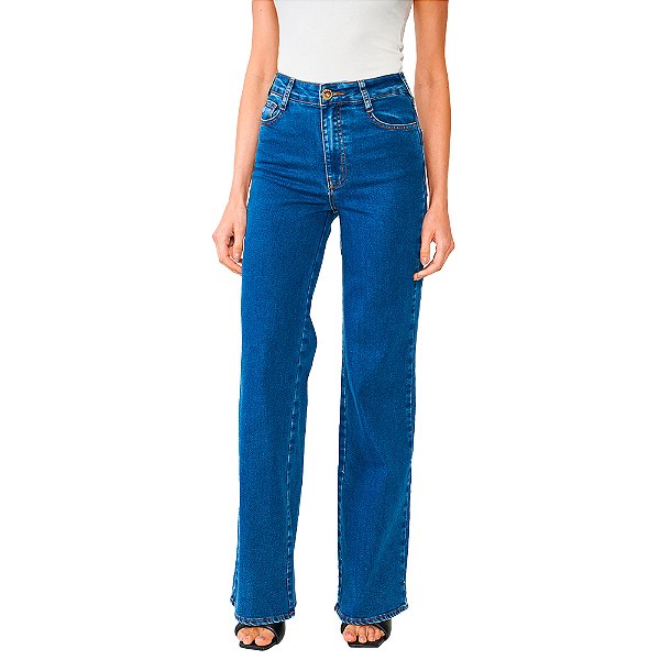 Calça Jeans Colcci Boot Cut OU24 Azul Indigo Feminino
