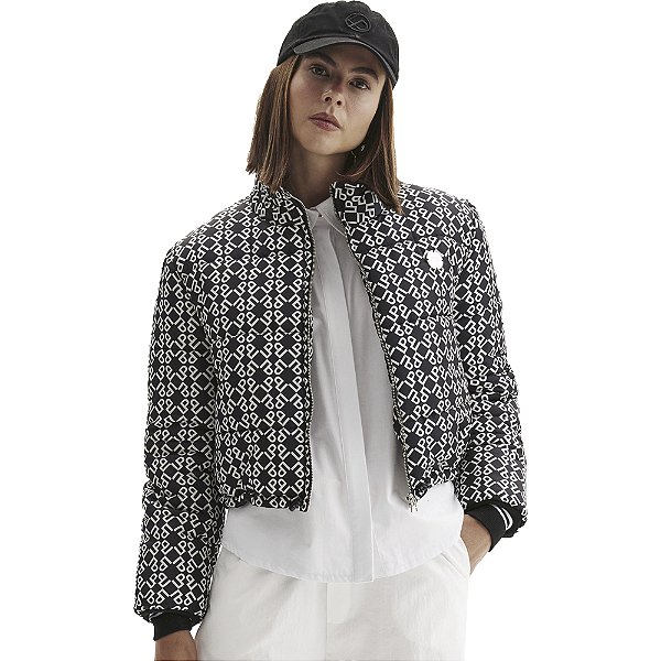 Jaqueta Puffer Easy Lança Perfume OU24 Preto Feminino