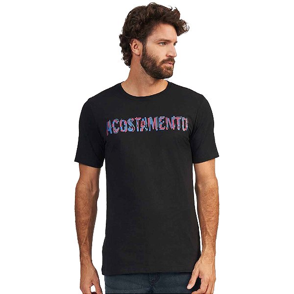 Camiseta Acostamento Long OU24 Preto Masculino