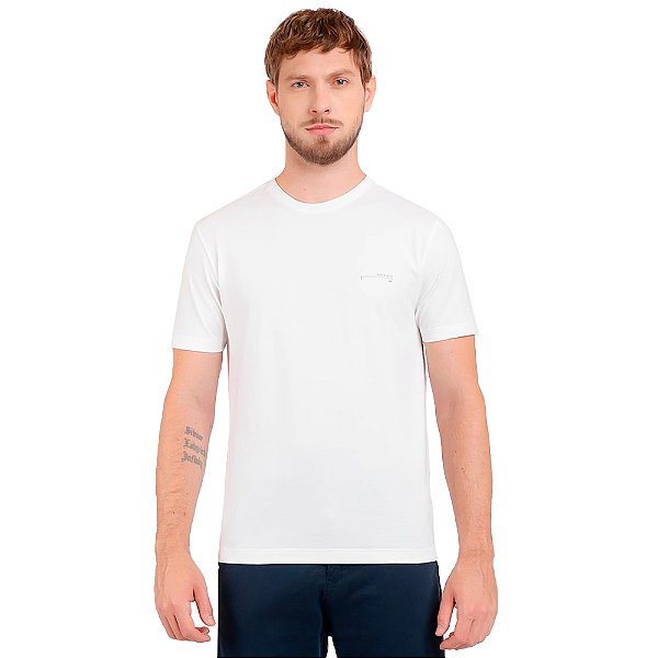 Camiseta Aramis Move Signature IN24 Off White Masculino