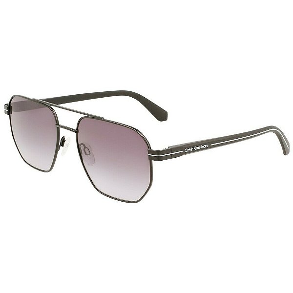 Óculos de Sol Calvin Klein Jeans 22204S 002 Preto Masculino