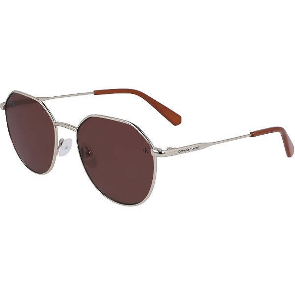 Óculos de Sol Calvin Klein Jeans 23201S717 Dourado Masculino