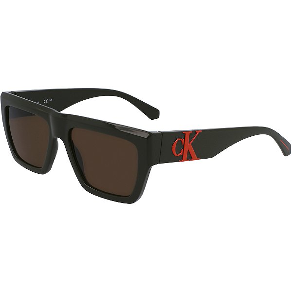 Óculos de Sol Calvin Klein Jeans 23653S 309 Verde Masculino