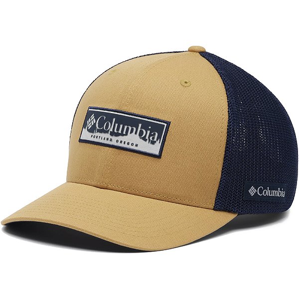 Boné Columbia Aba Curva Mesh Ball Cap Branco