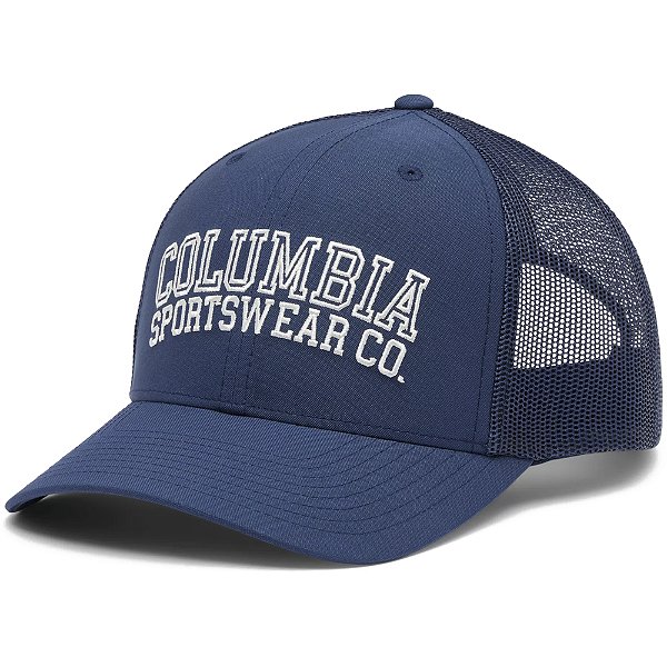 Boné Columbia Logo Snapback Azul