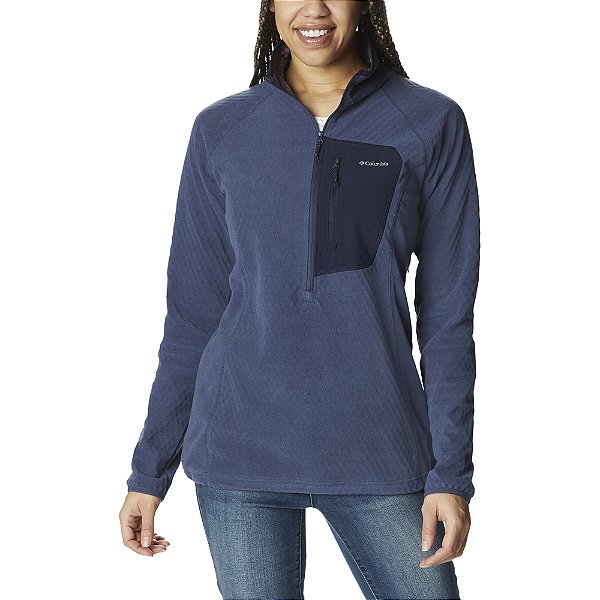 Moletom Columbia Outdoor Tracks Marinho Feminino
