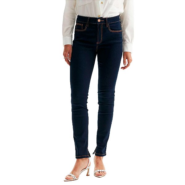 Calça Jeans Lança Perfume Nix Skinny OU24 Azul Feminino