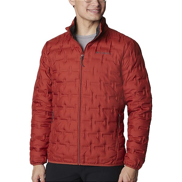 Jaqueta Columbia Down Delta Ridge Vermelho Masculino
