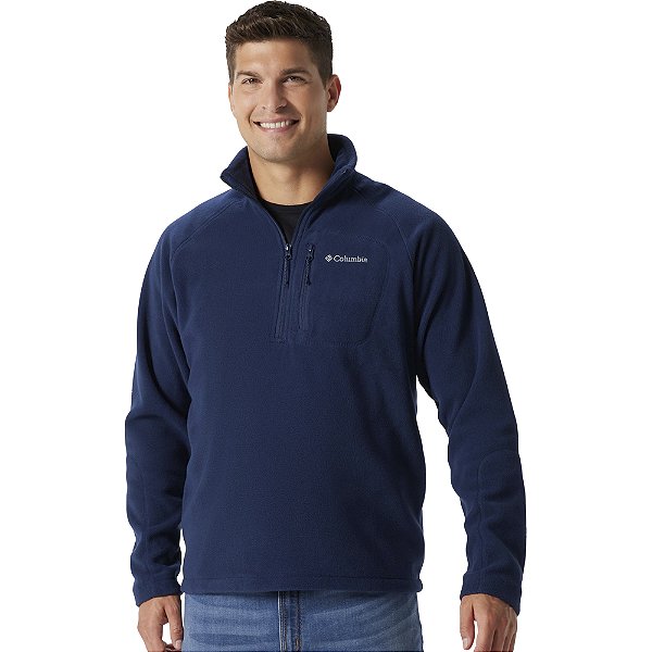 Moletom Columbia Fast Trek III Azul Masculino