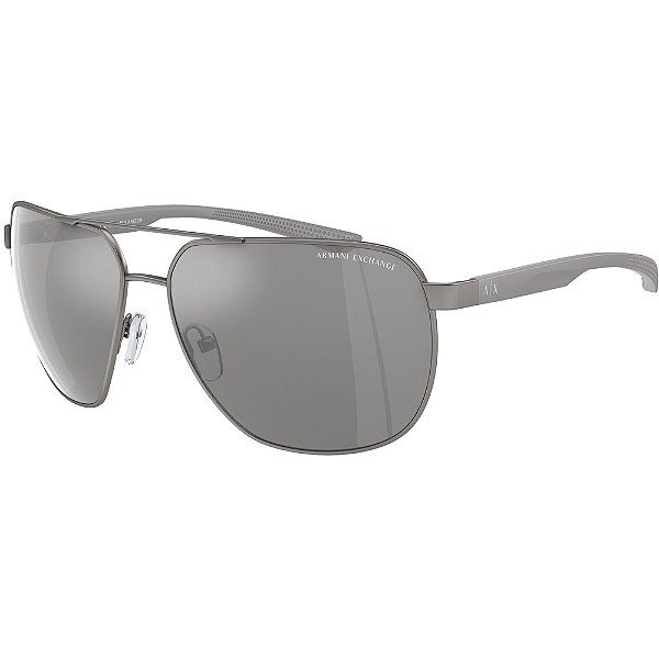 Óculos de Sol Armani Exchange 2047S 6003Z3 Cinza Masculino
