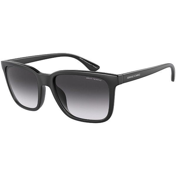 Óculos de Sol Armani Exchange 4112SU 80788G Preto Masculino