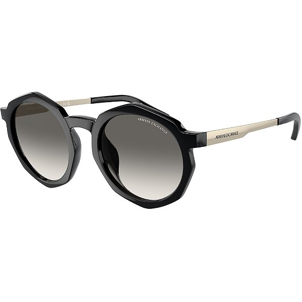 Óculos de Sol Armani Exchange 4132SU 82118G Preto Feminino