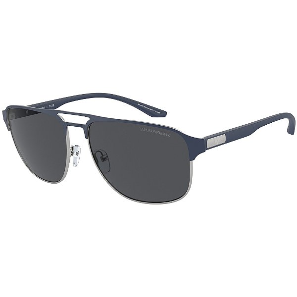 Óculos de Sol Emporio Armani 2144 336887 Azul Masculino