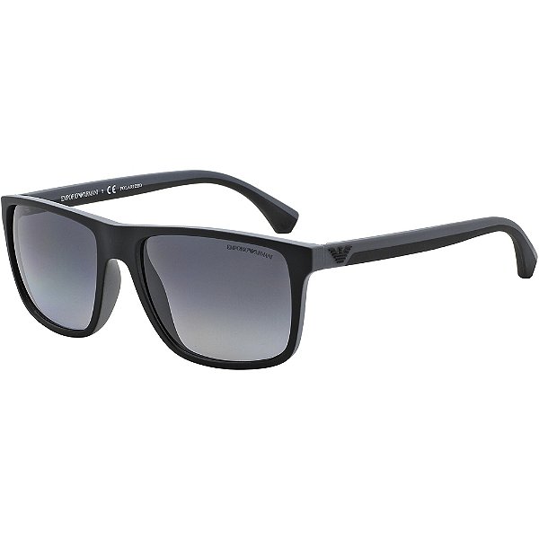 Óculos de Sol Emporio Armani 4033 5229T3 Preto Masculino