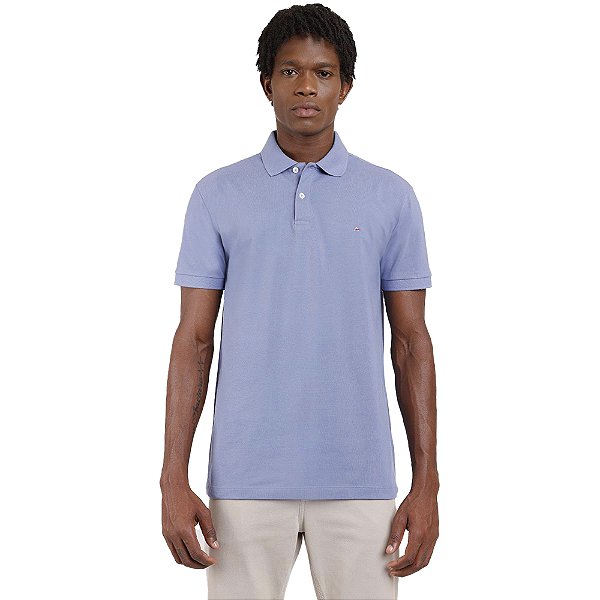 Camisa Polo Aramis Piquet Basic In24 Azul Masculino